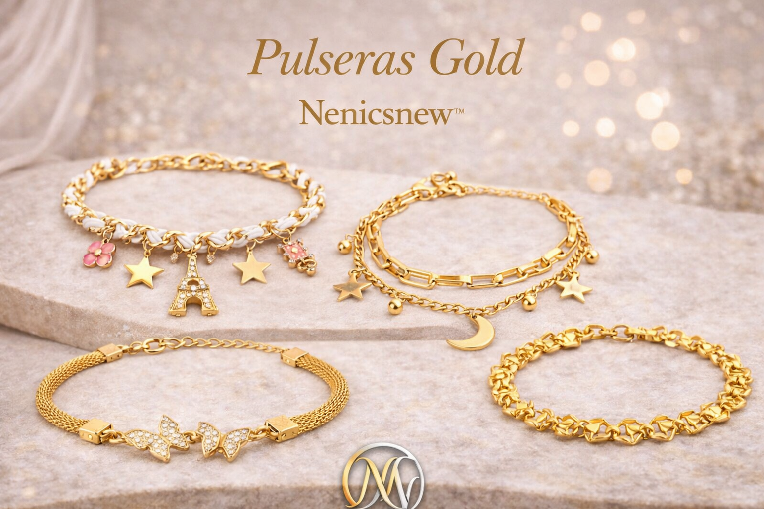 Pulseras Gold