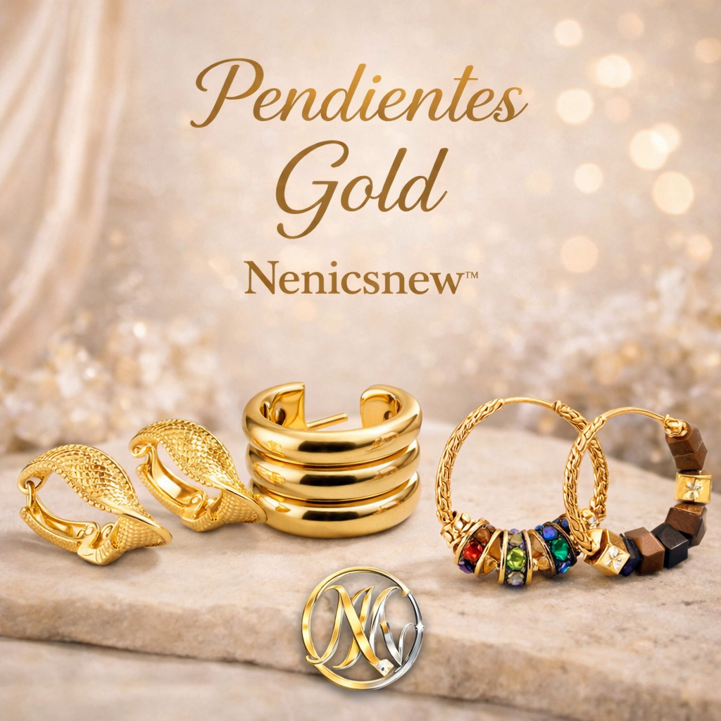 Pendientes Gold