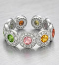 Anillo brillo arcoiris