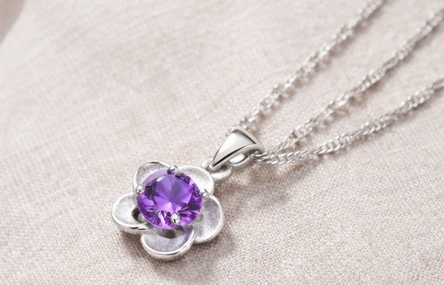 Set flor amatista