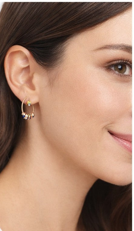 Pendientes arcoiris elegance