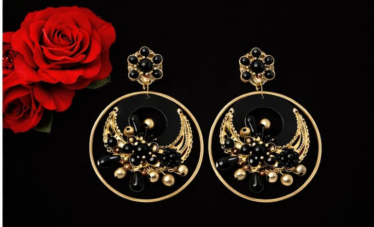 Pendientes pasión Feria Sevilla N