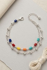 Pulsera Rainbow Silver
