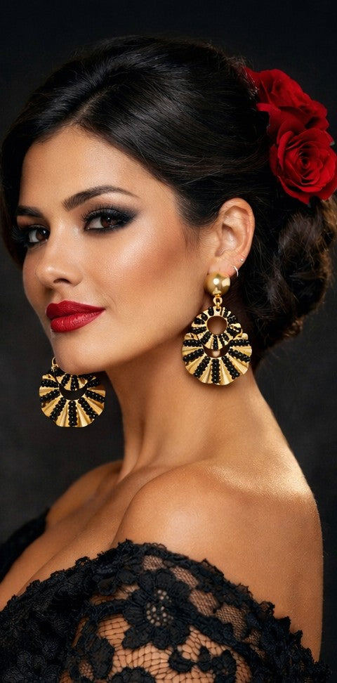 Pendientes Feria sol Sevilla N