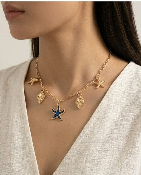 Ocean charms Gold