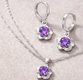 Set flor amatista