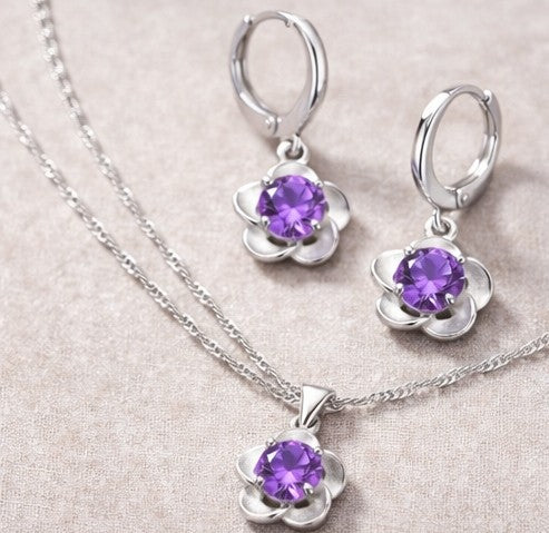 Set flor amatista