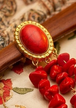 Pendientes Fuego flamenco