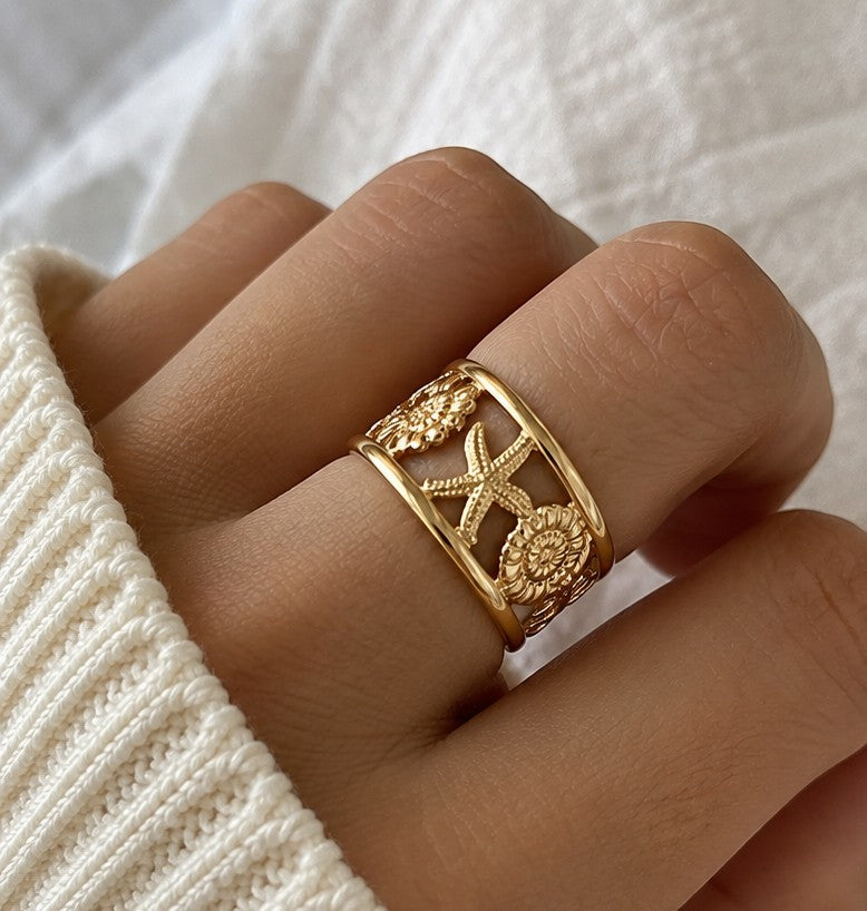 Anillo costa de oro