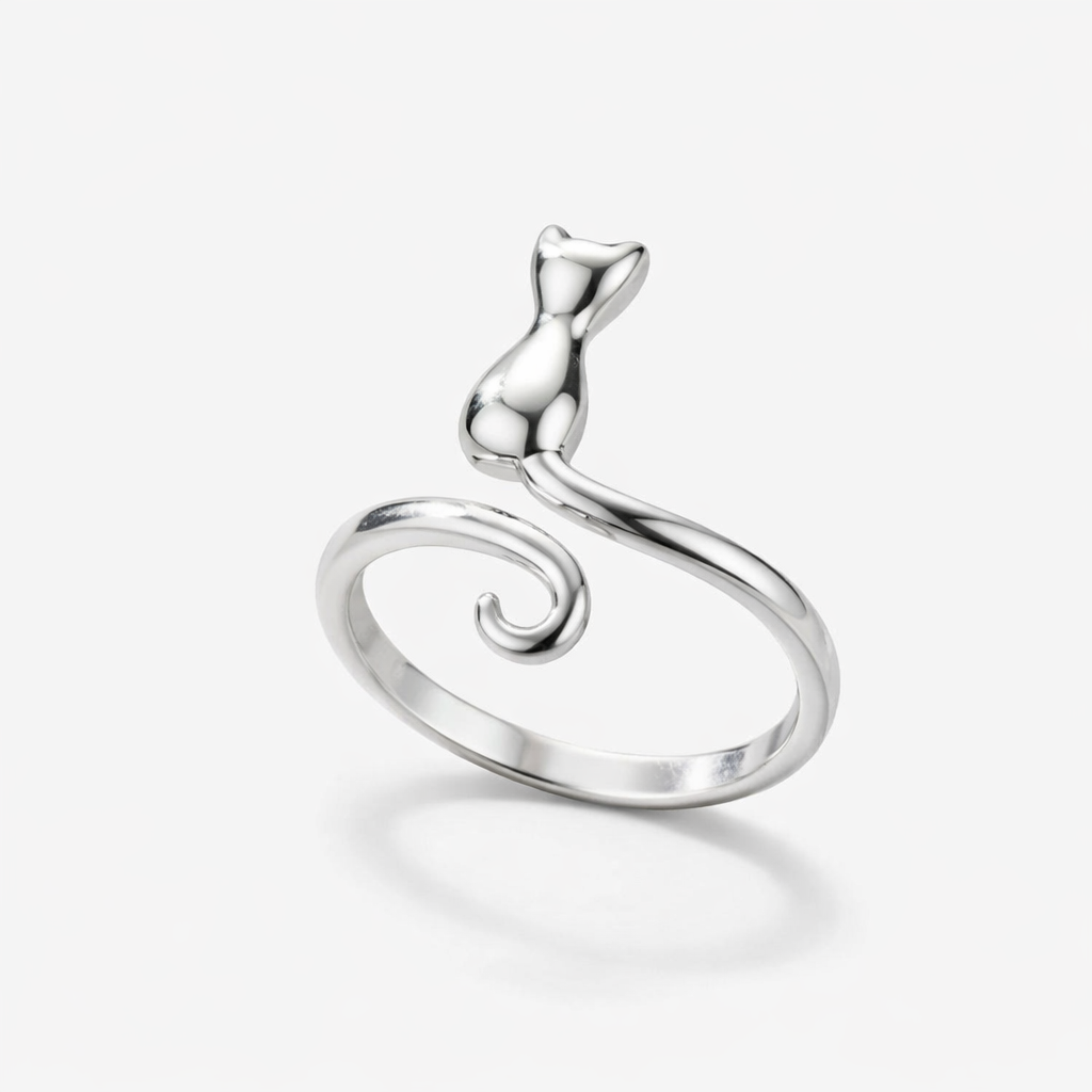 Anillo abrazo de gato