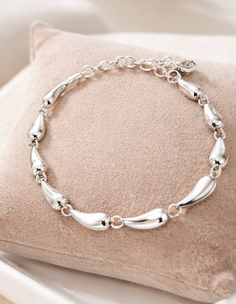 Pulsera Gotas de plata
