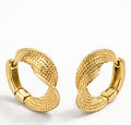 Pendientes gold snake