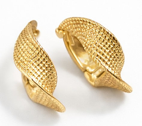 Pendientes gold snake