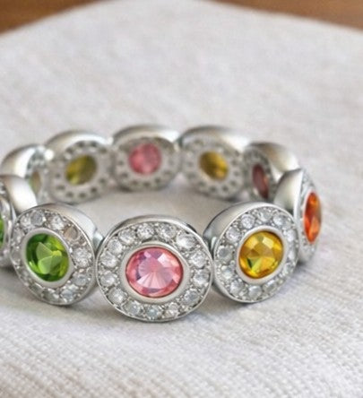 Anillo brillo arcoiris