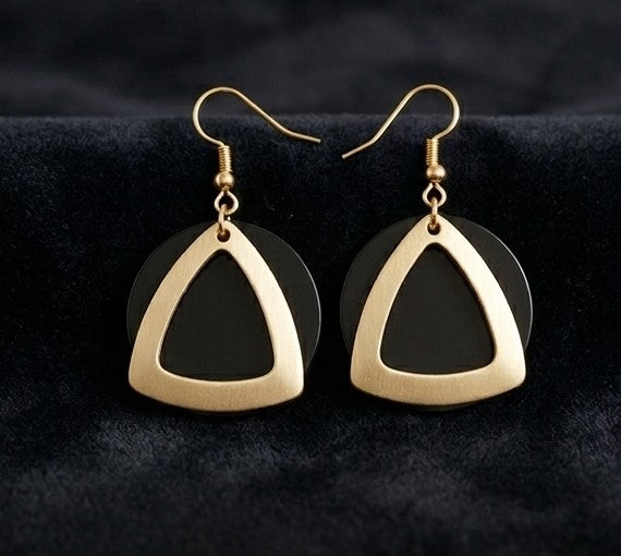 Pendientes dual contrast