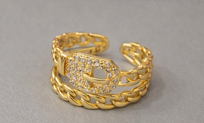 Anillo chic gold