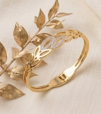 Brazalete hoja de diamante