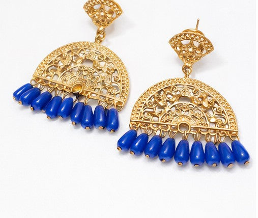 Pendientes Abanico Real