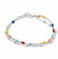 Pulsera Rainbow Silver