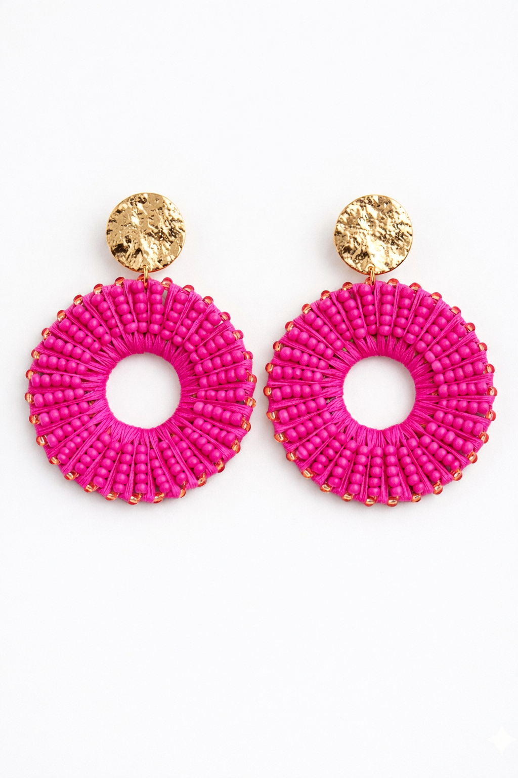 Pendientes Alegría Fucsia