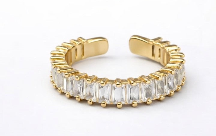 Anillo eternity cristal