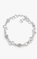Pulsera romance rosas