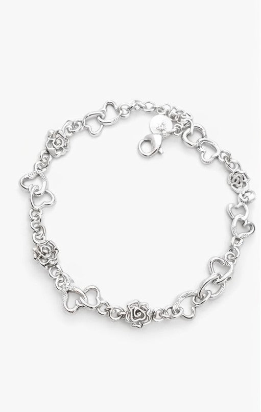 Pulsera romance rosas