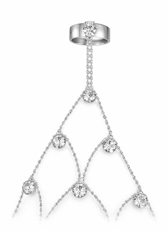 Pulsera anillo Crystal queen