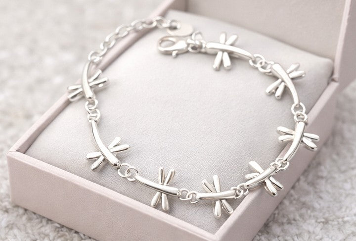 Pulsera Libélulas Silver