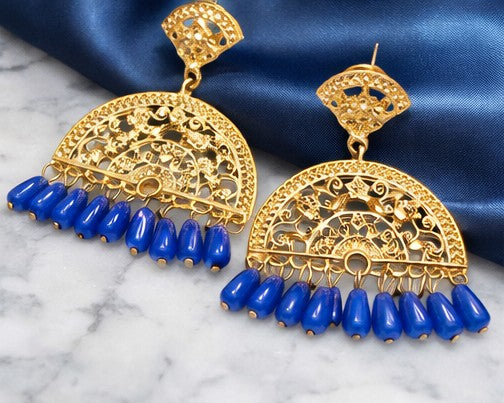 Pendientes Abanico Real