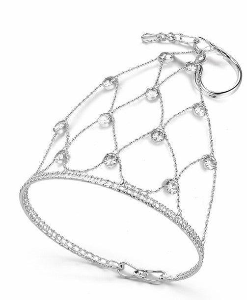 Pulsera anillo Crystal queen