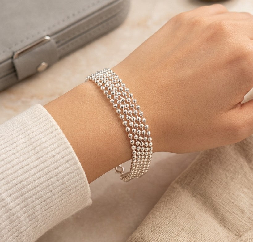 Pulsera Cascada Delia Silver