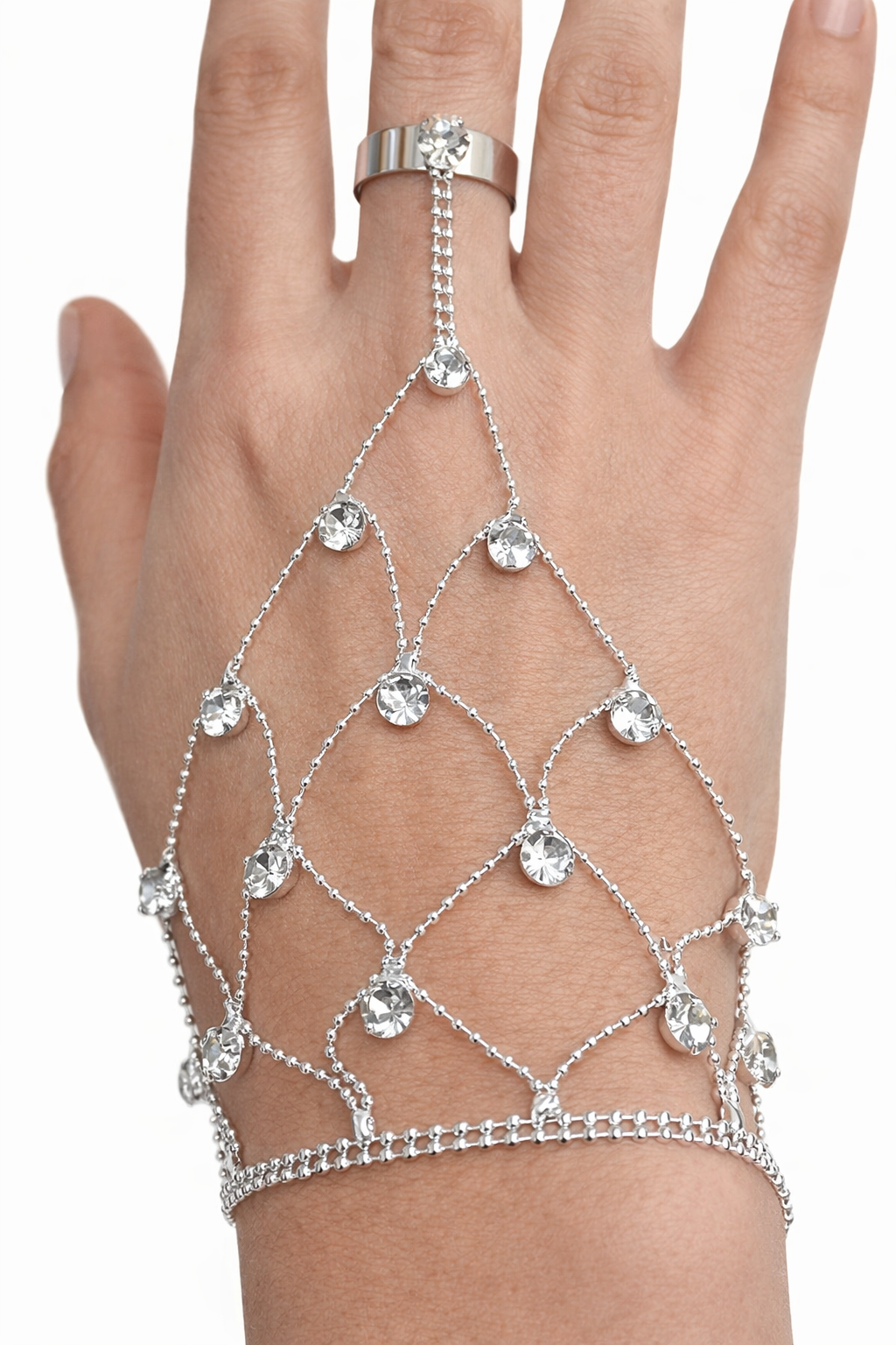 Pulsera anillo Crystal queen