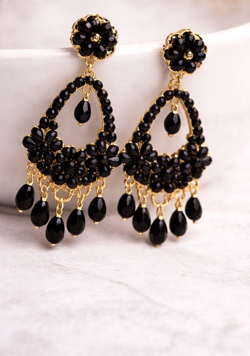 Pendientes Noche flamenca Negros