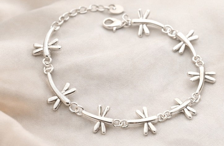 Pulsera Libélulas Silver
