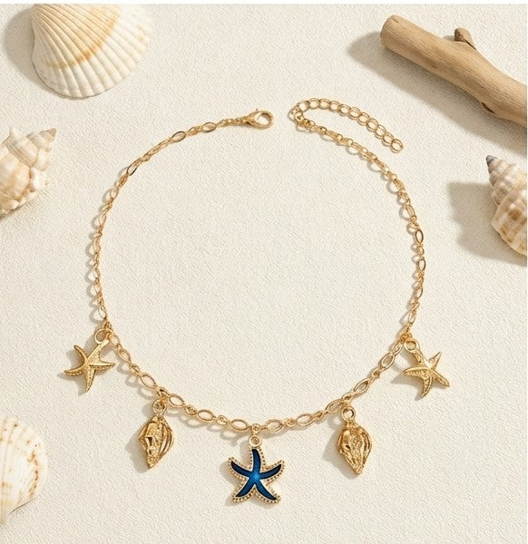 Ocean charms Gold