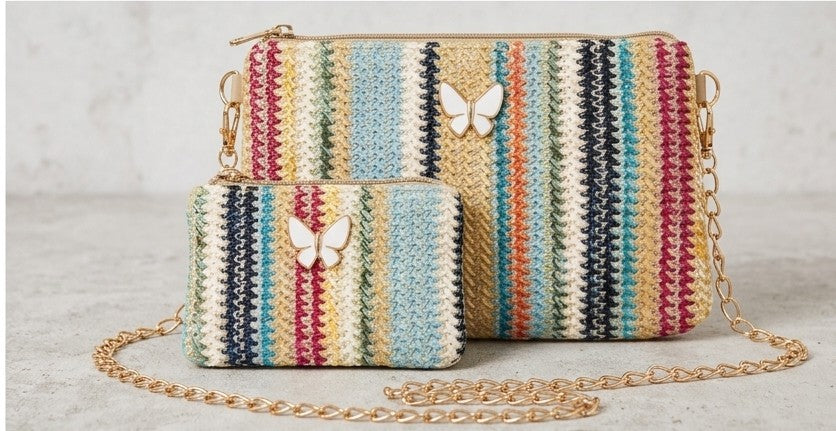 Bolso y cartera verano multicolor