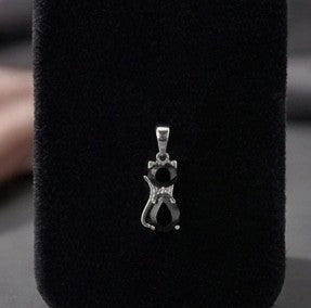 Set elegancia felina onix negro
