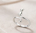 Anillo abrazo de gato