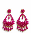 Pendientes Noche flamenca Rosa