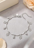 Pulsera trébol de la suerte