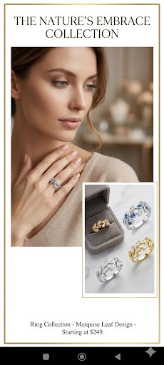 Anillo rocío de bosque