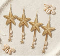 Pendientes Golden Sea stars