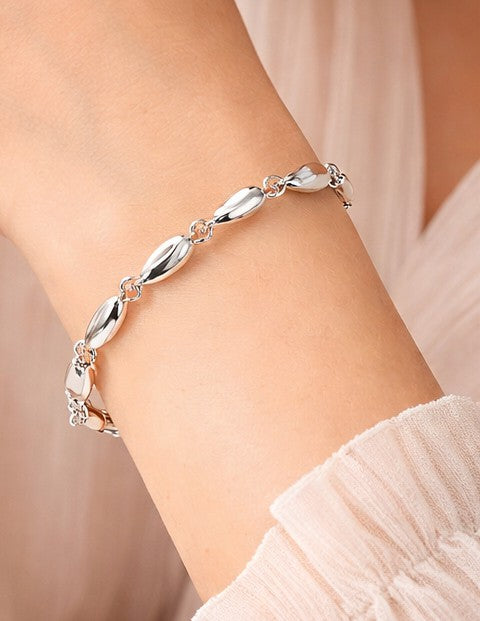 Pulsera Gotas de plata