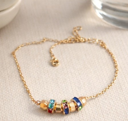 Collar arcoiris elegance