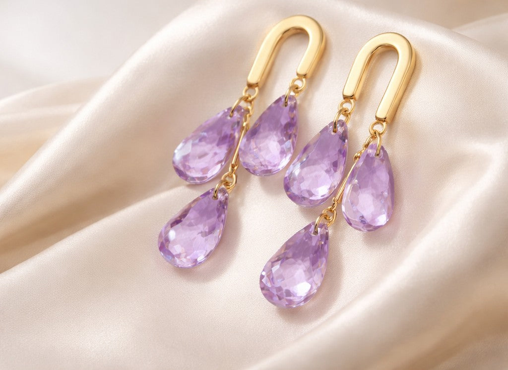 Pendientes gotas amstistas